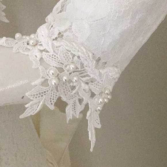 JESSICA McCLINTOCK VINTAGE NWOT WEDDING GOWN SIZE 13 - Picture 10 of 13